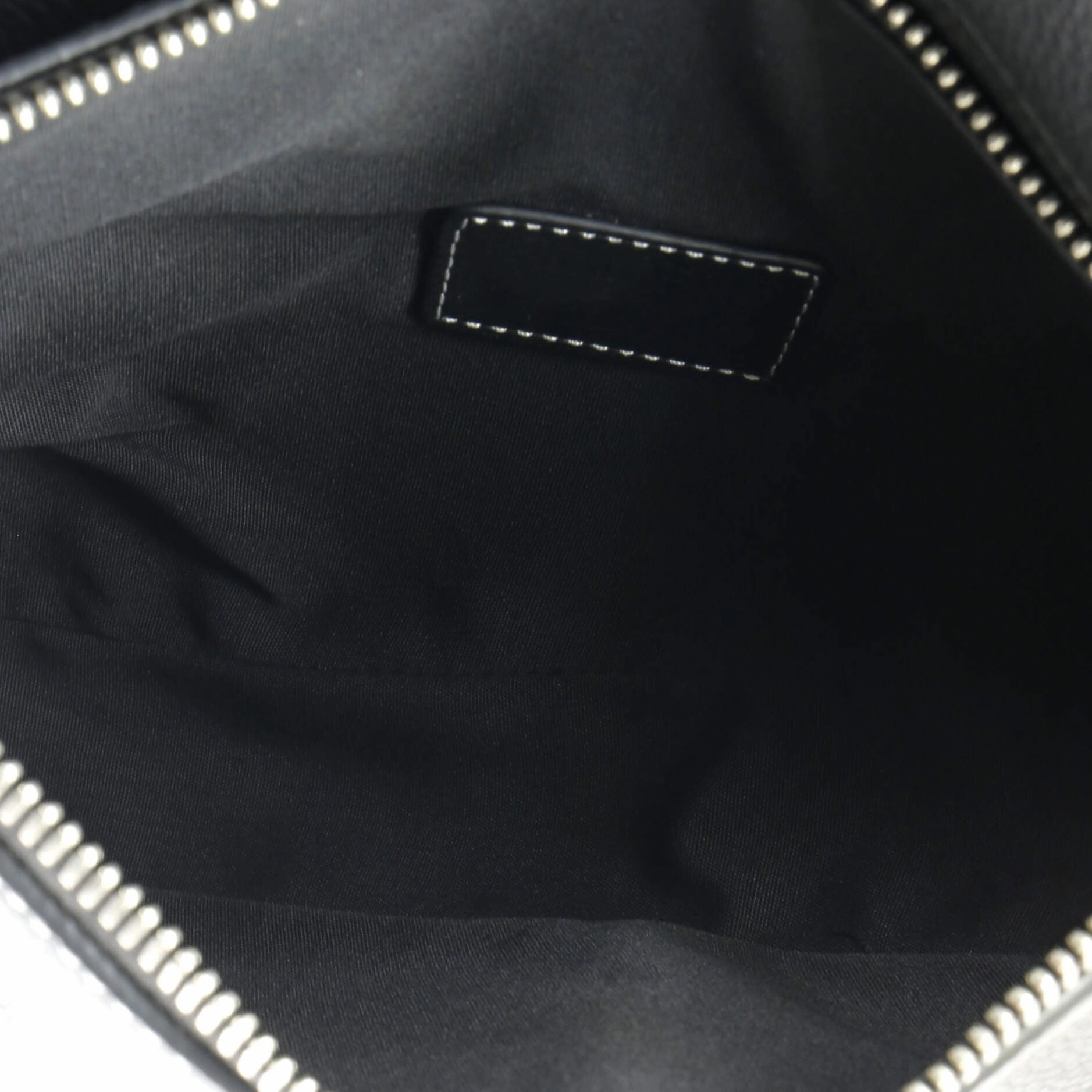 KAWS Saddle Crossbody Bag Leather with Applique