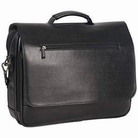 Kenneth Cole Reaction 15.6" Flapover Laptop Case with RFID Bag, Black One Size