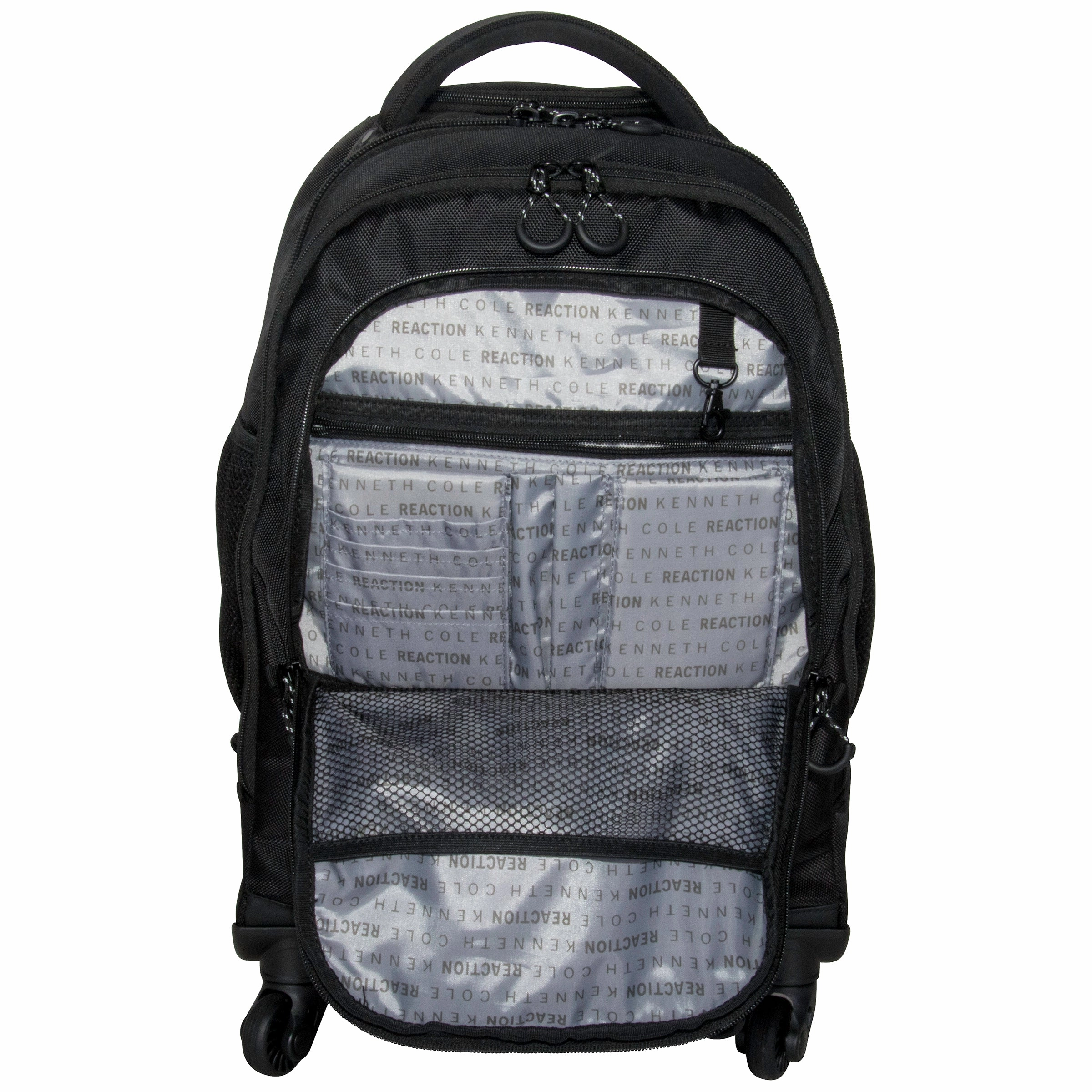 Kenneth Cole Reaction 17" Polyester Dual Compartment 4-Wheel Laptop Backpack