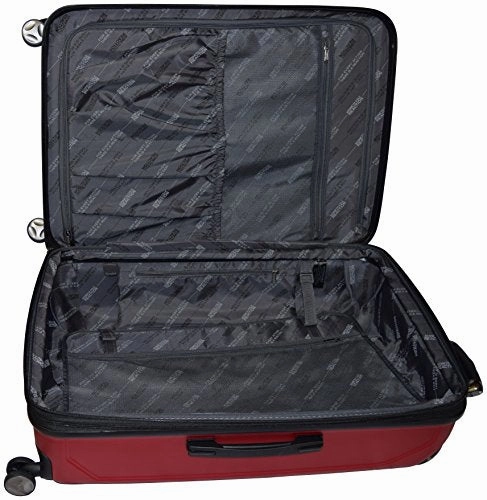 Kenneth Cole Reaction 8 Wheelin Expandable Luggage Spinner Suitcase 29" (Red)