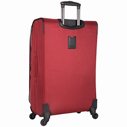 Kenneth Cole Reaction Lincoln Square 28" 1680D Polyester Expandable 4-Wheel Upright Pullman, Red
