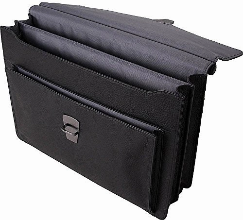 Kenneth Cole Reaction Men'S My Rod-Ern Life - Computer Dowel Rod Portfolio Black Briefcase