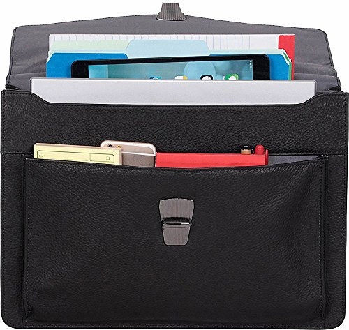 Kenneth Cole Reaction Men'S My Rod-Ern Life - Computer Dowel Rod Portfolio Black Briefcase