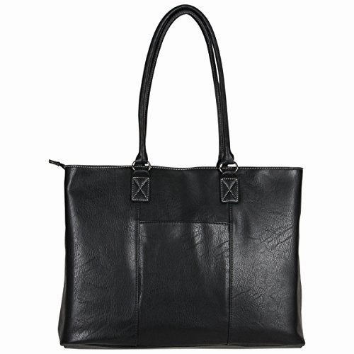 Kenneth Cole Reaction Women's Casual Fling Ladies Tote Laptop, Black