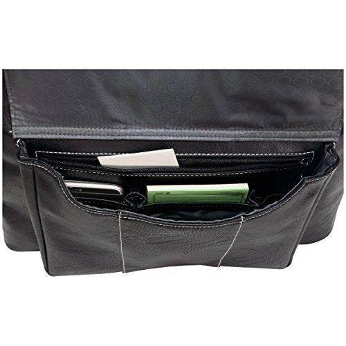 Kenneth Cole Reaction Women's Casual Fling Ladies Tote Laptop, Black
