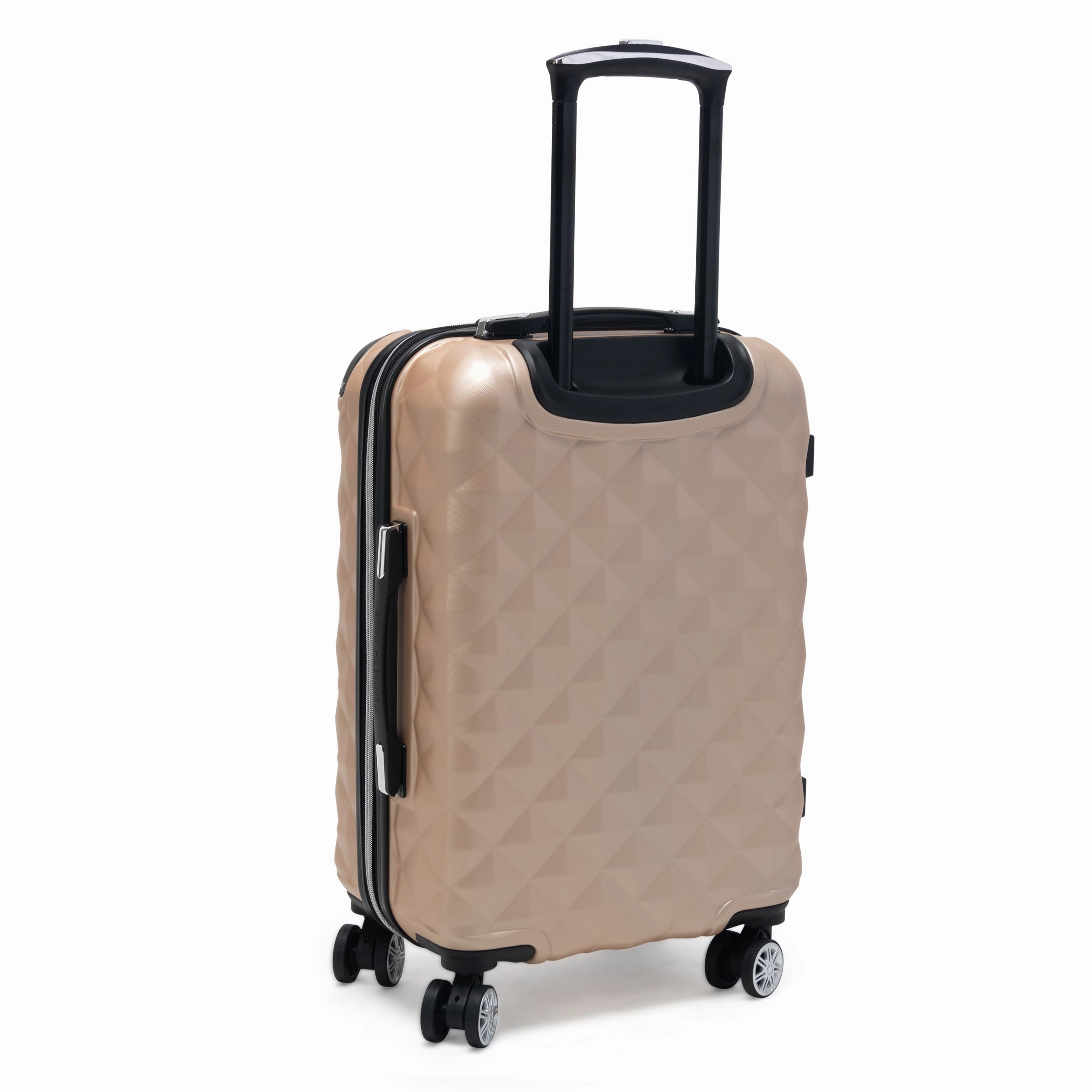 Kenneth Cole Reaction Women's Diamond Tower Hardside 8-Wheel Spinner Expandable 20'' Carry-On Luggage