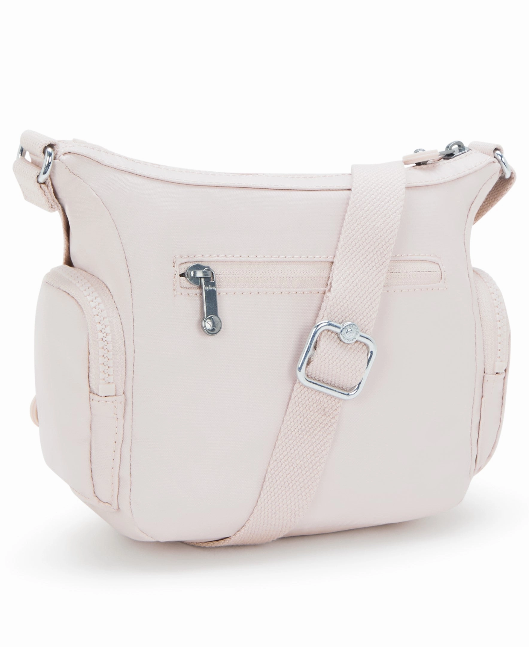 Kipling Gabbie Mini Metallic Crossbody Bag - Pink Shine