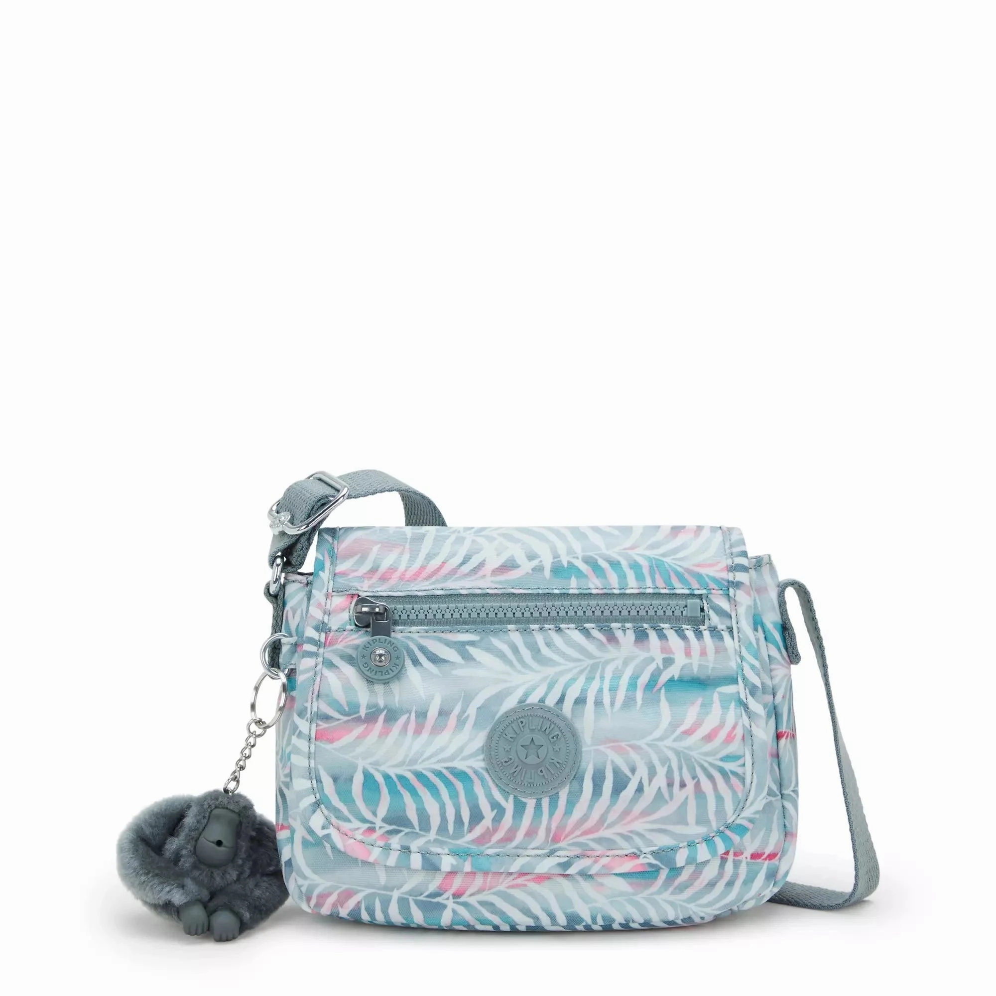 Kipling Sabian Printed Crossbody Mini Bag - Palmtree Leaves