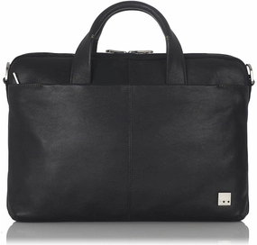 Knomo Brompton Henderson Leather Top Handle Brief