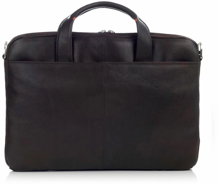 Knomo Brompton Henderson Leather Top Handle Brief