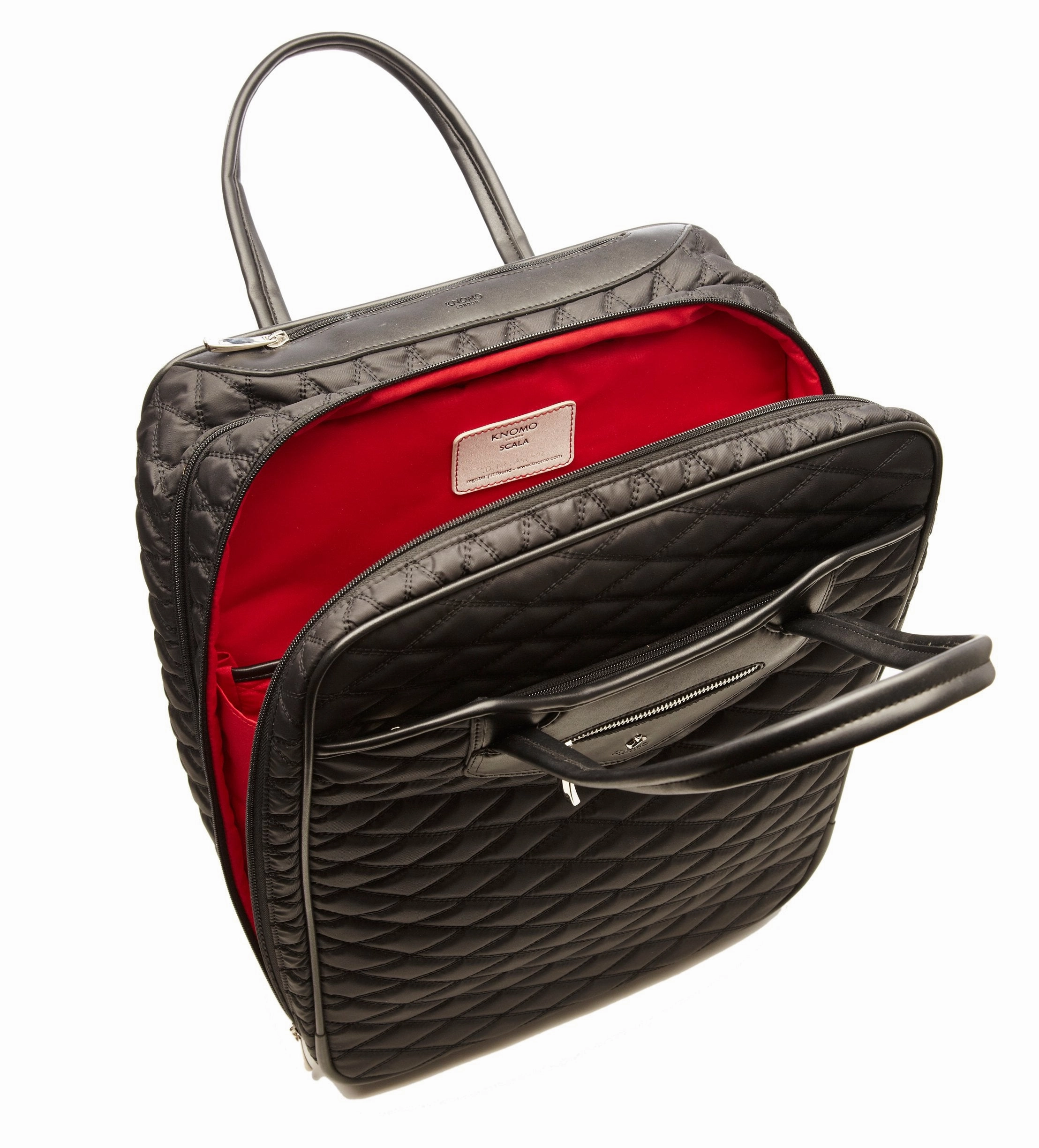 Knomo London Scala 15" Wheeled Carry-On Brief
