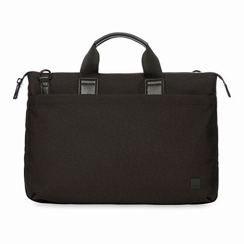Knomo Luggage Brompton Oxberry Briefcase 15.6-Inch, Black