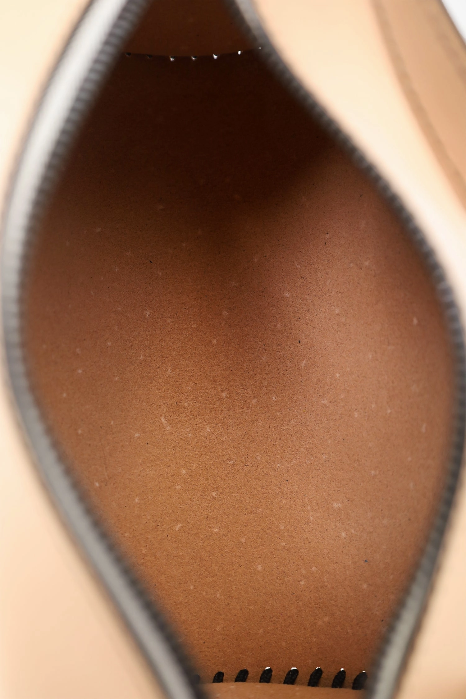 La Contrie Beige Round Bag