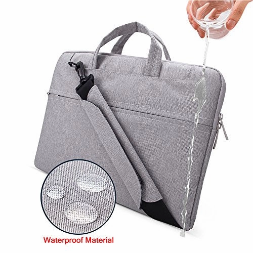 Lacdo 12 Inch Laptop Shoulder Bag Sleeve Case Compatible 13" New MacBook Pro 2018-2016 USB-C | 2018