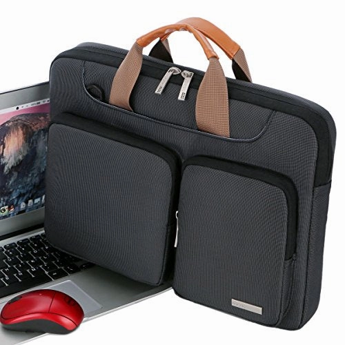 Lacdo 15.6 Inch Laptop Shoulder Bag, 360 Protective Sleeve Case Compatible Acer Aspire,