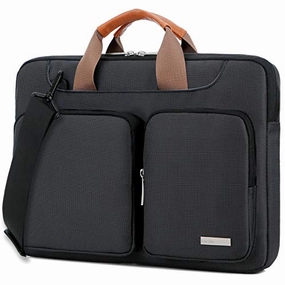 Lacdo 15.6 Inch Laptop Shoulder Bag, 360 Protective Sleeve Case Compatible Acer Aspire,