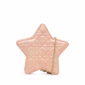 Lambskin Cannage Kids Star Crossbody