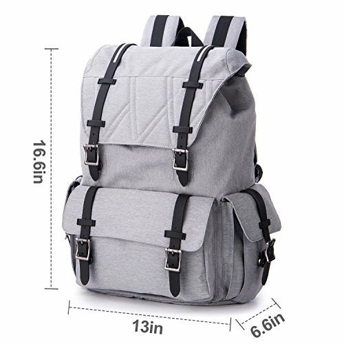 Laptop Backpack, GRM Large Capacity Waterproof Travel Bag Shoulder Daypack School Rucksack for