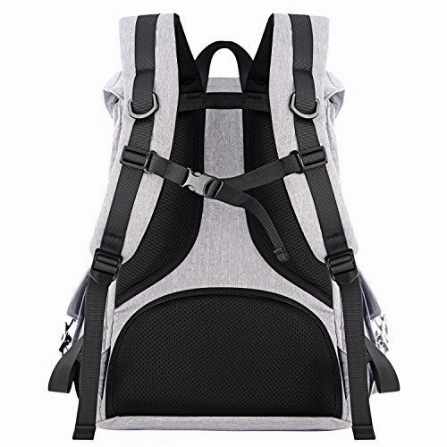 Laptop Backpack, GRM Large Capacity Waterproof Travel Bag Shoulder Daypack School Rucksack for