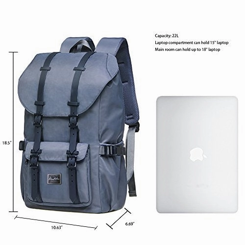 Laptop Outdoor Backpack, Travel Hiking& Camping Rucksack Pack, Casual Large College School Daypack,