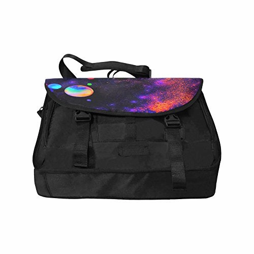 Laptop Shoulder Bag, Umbrella Printed Laptop Bag Oxford fabric