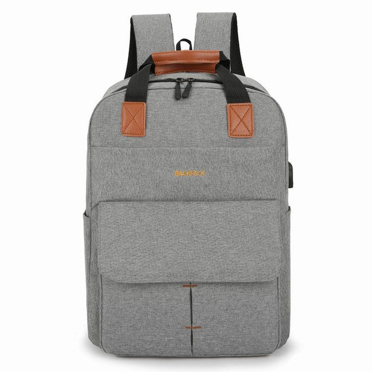 Large capacity anti-skin back shoulder bag LOGO men's business computer backpack female college sports bag wholesale