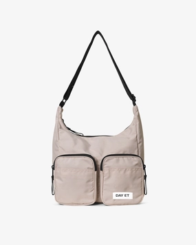 Large Nylon Tri Crossbody Bag