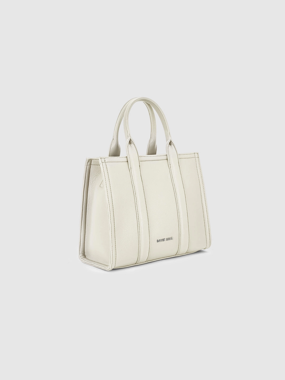 Lavie Luxe Cobs Off White Medium Women'S Satchel