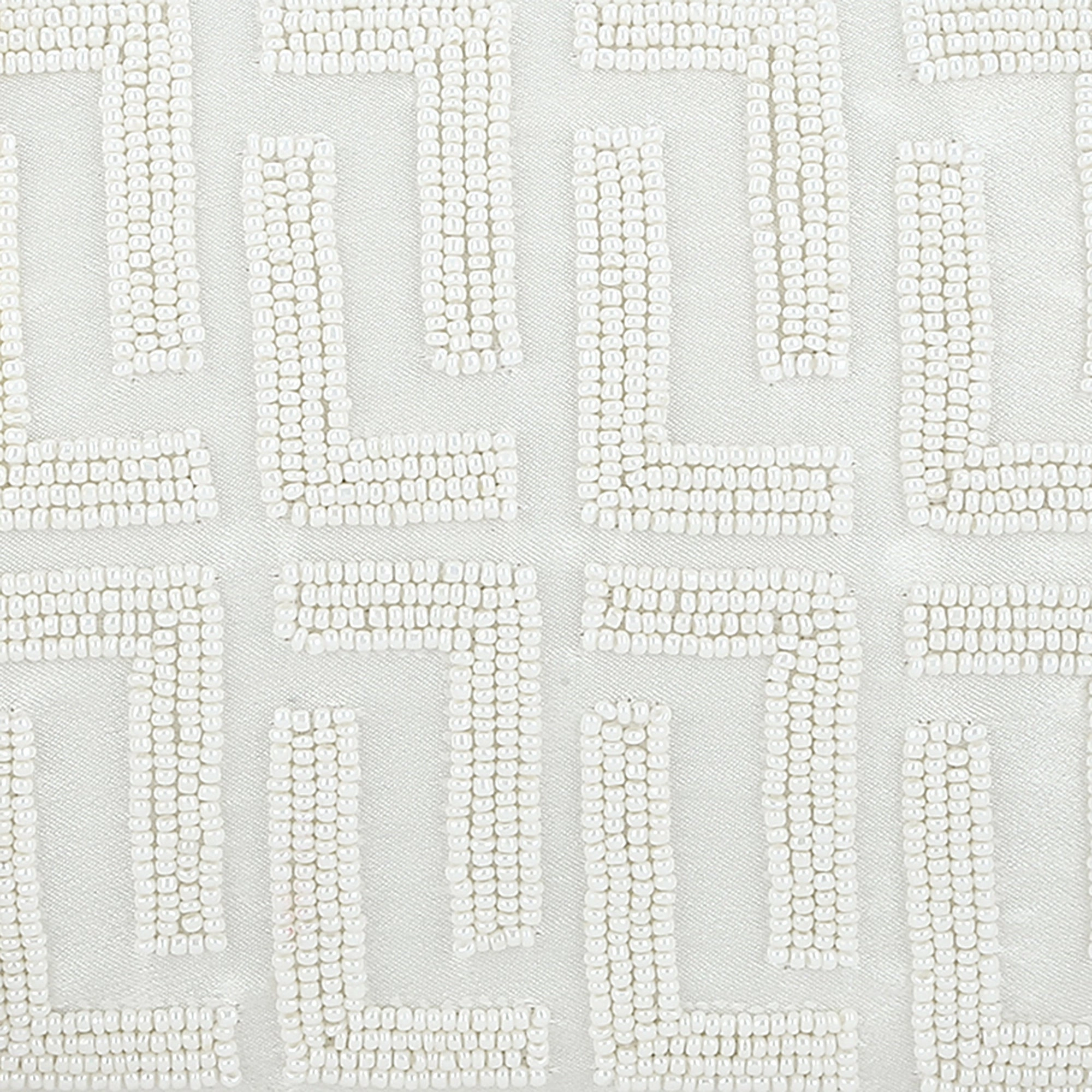 Lavie Luxe Gemmy White Medium Women's Frame Clutch