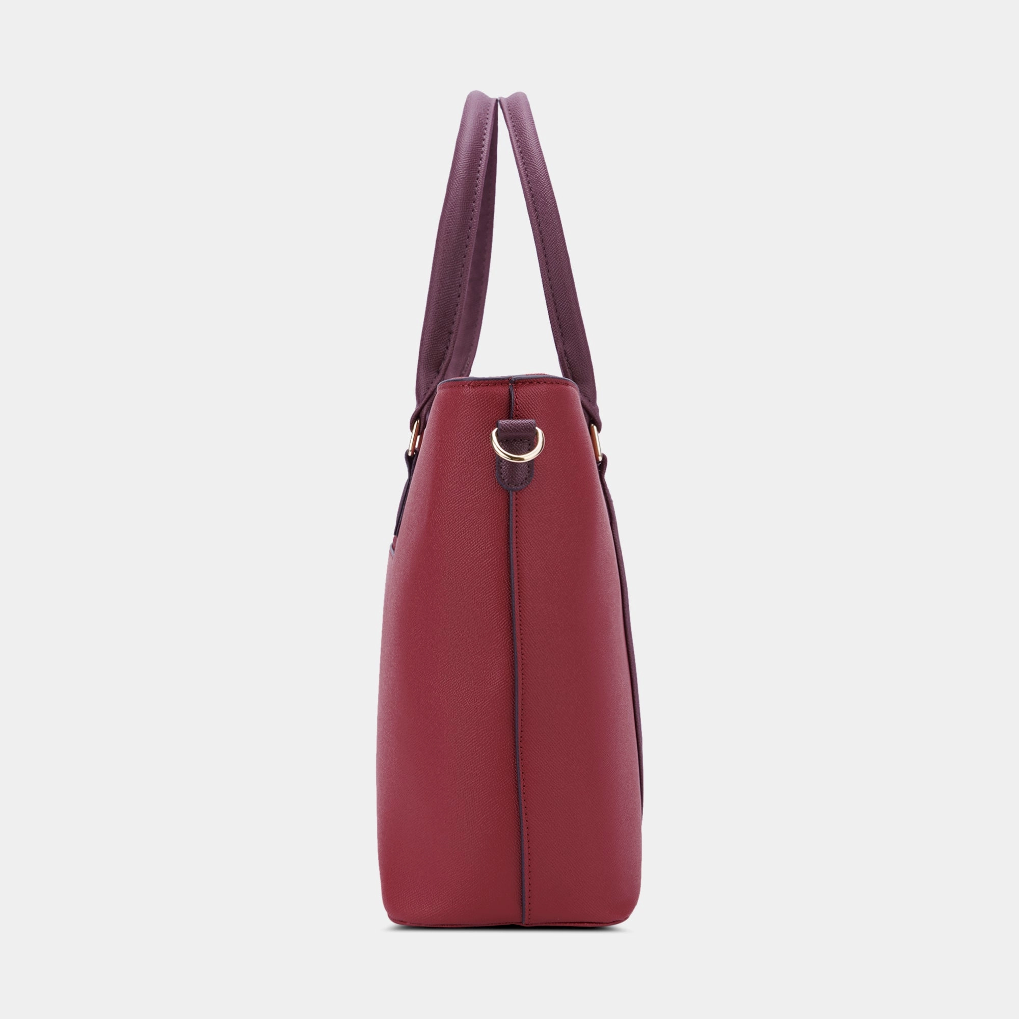 Lavie Luxe Haiden Red Large Women's Tote Handbag