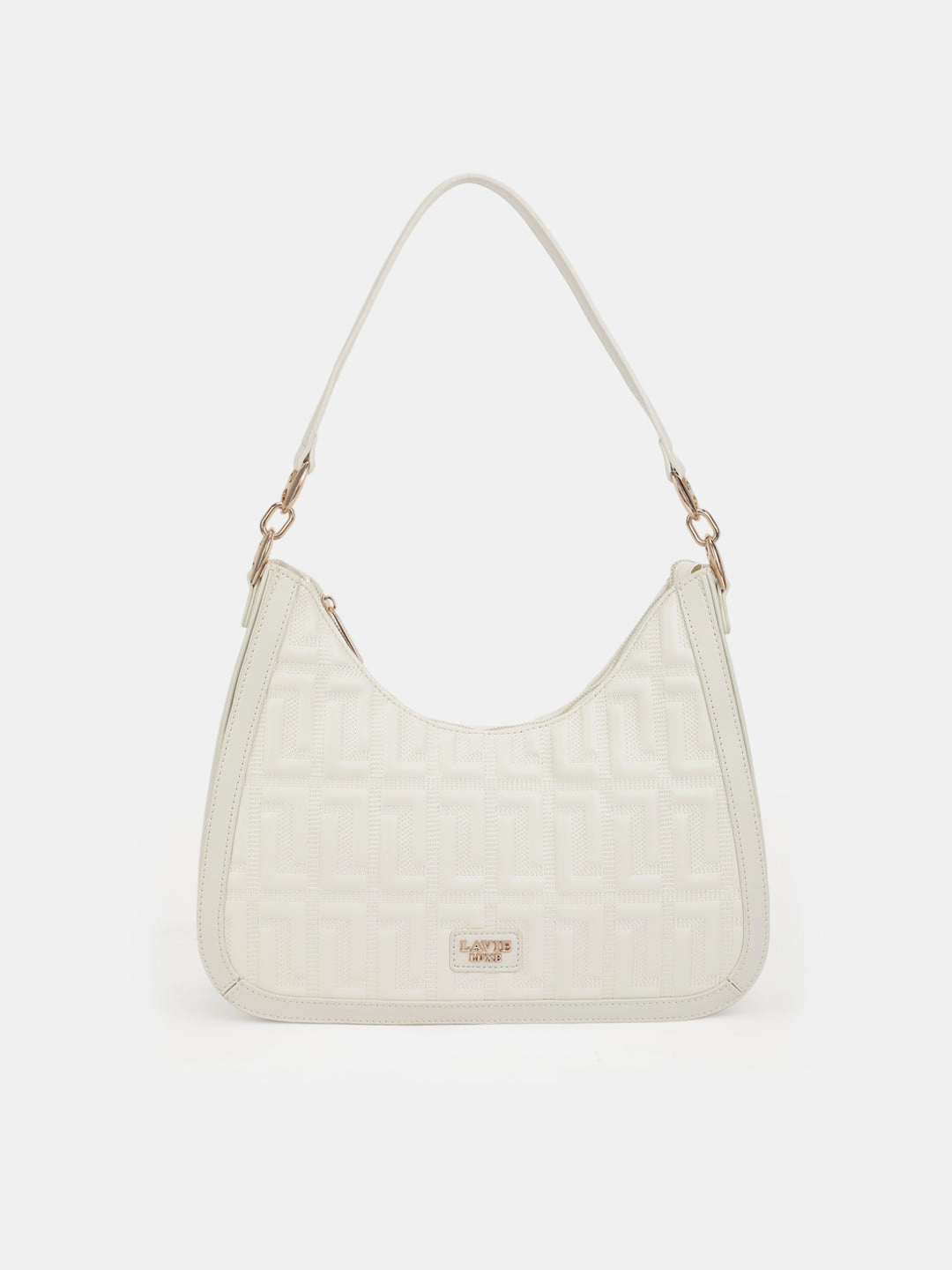 Lavie Luxe Hailey Large Hobo Bag - Black Colour