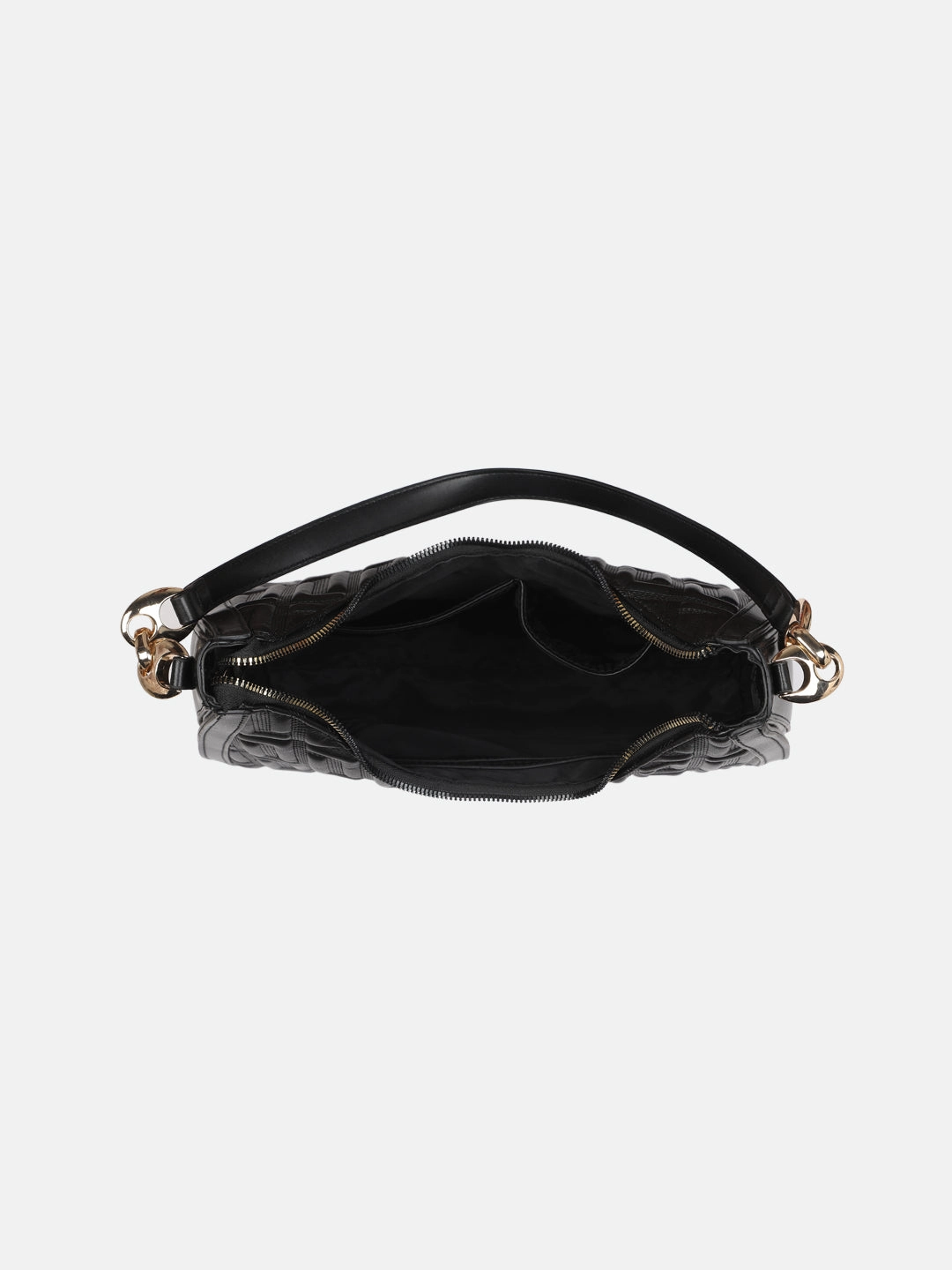 Lavie Luxe Hailey Large Hobo Bag - Black Colour