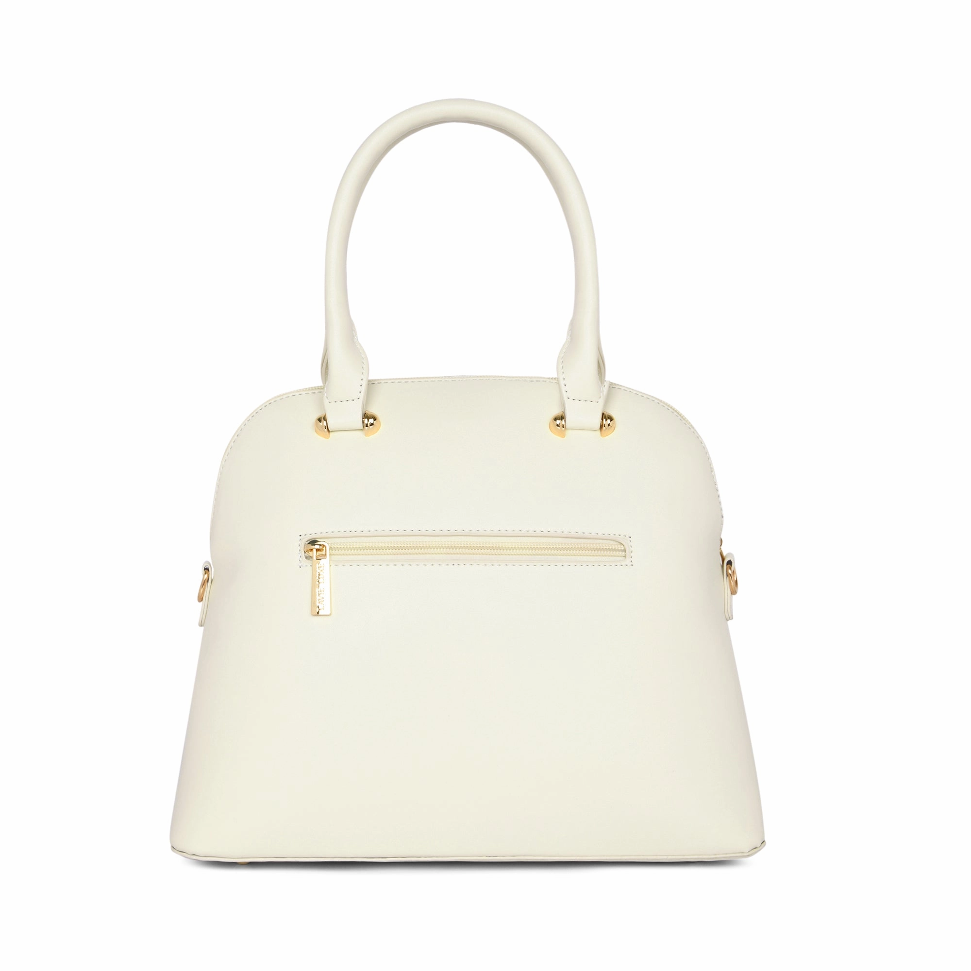 Lavie Luxe Jorie Off White Medium Women's Satchel