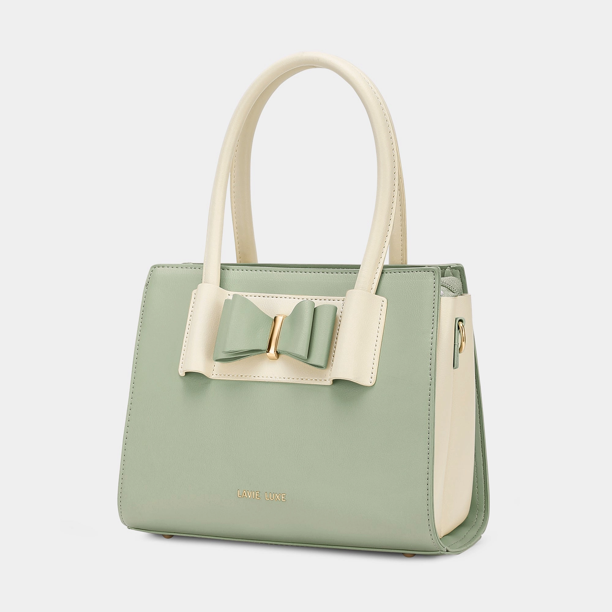 Lavie Luxe Knot Mint Medium Women's Satchel Bag