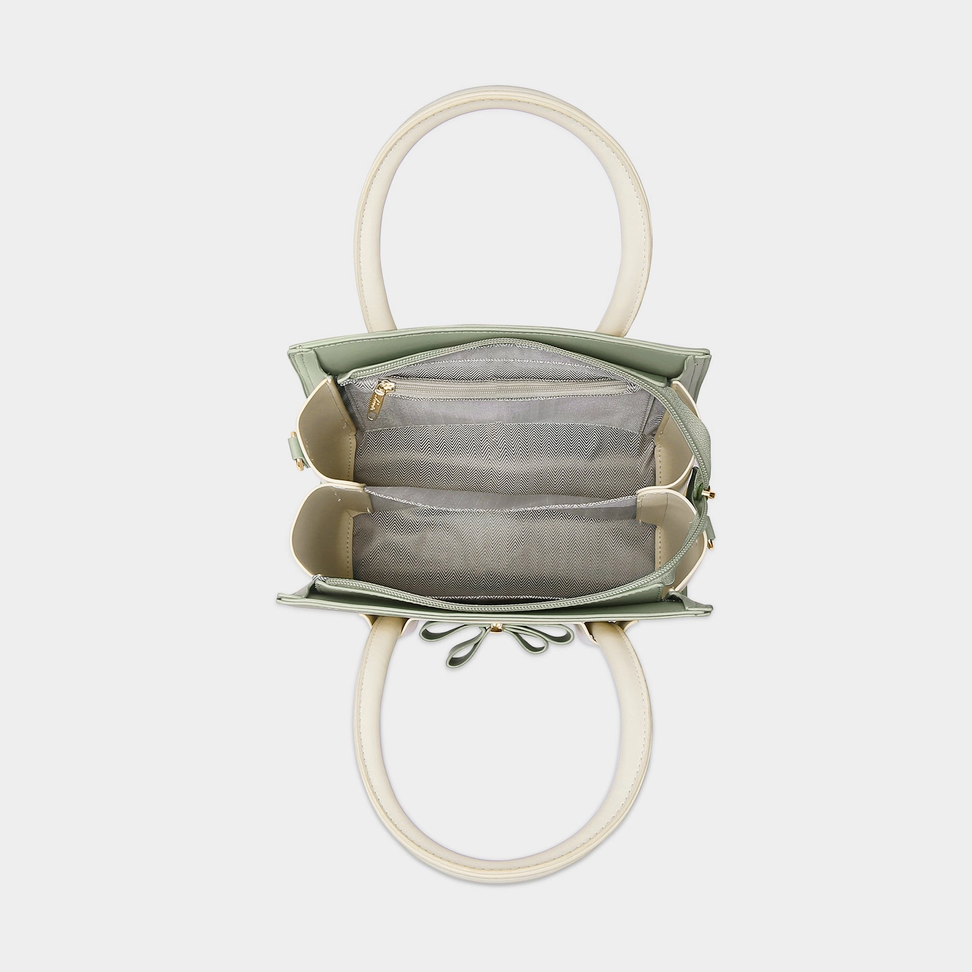 Lavie Luxe Knot Mint Medium Women's Satchel Bag