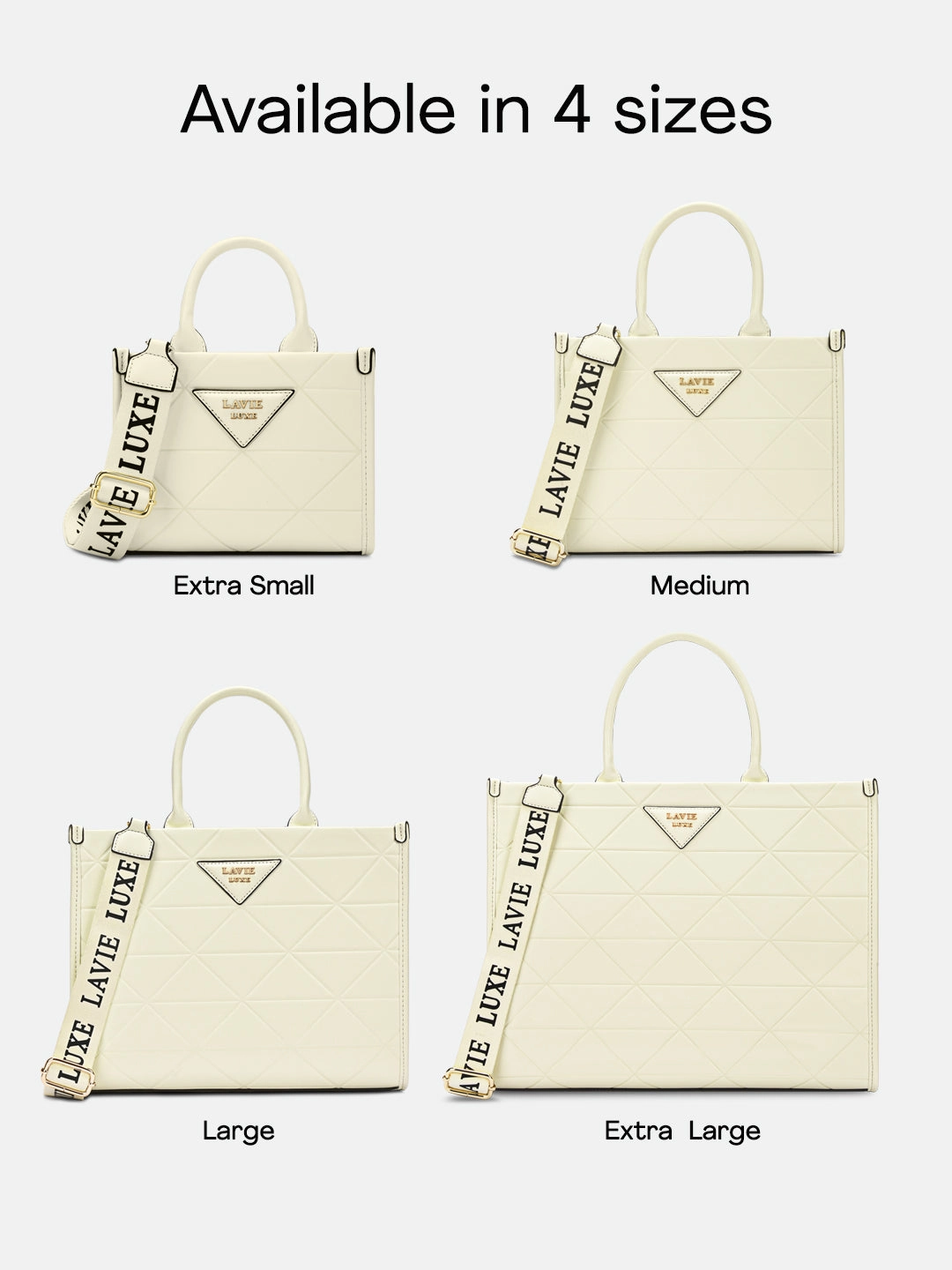 Lavie Luxe Mona25 Large Box Satchel