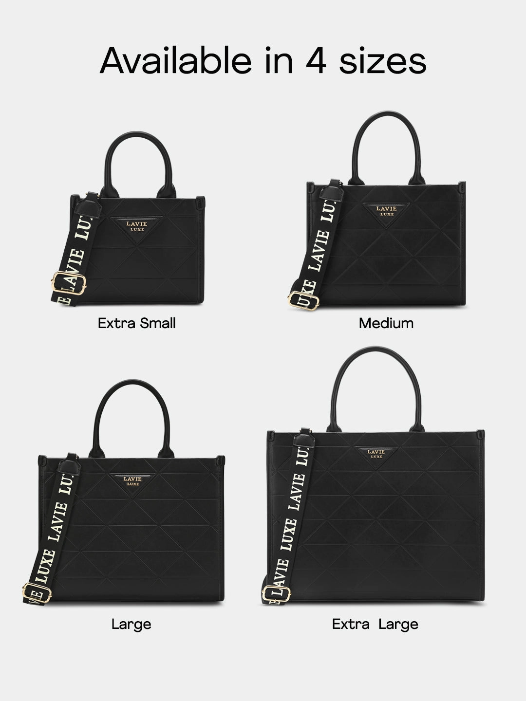 Lavie Luxe Mona25 Large Box Satchel