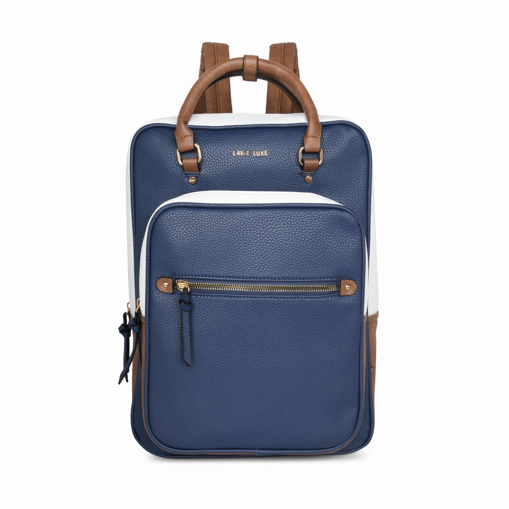 Lavie Luxe Navy Medium Women's Harris Laptop Backpack