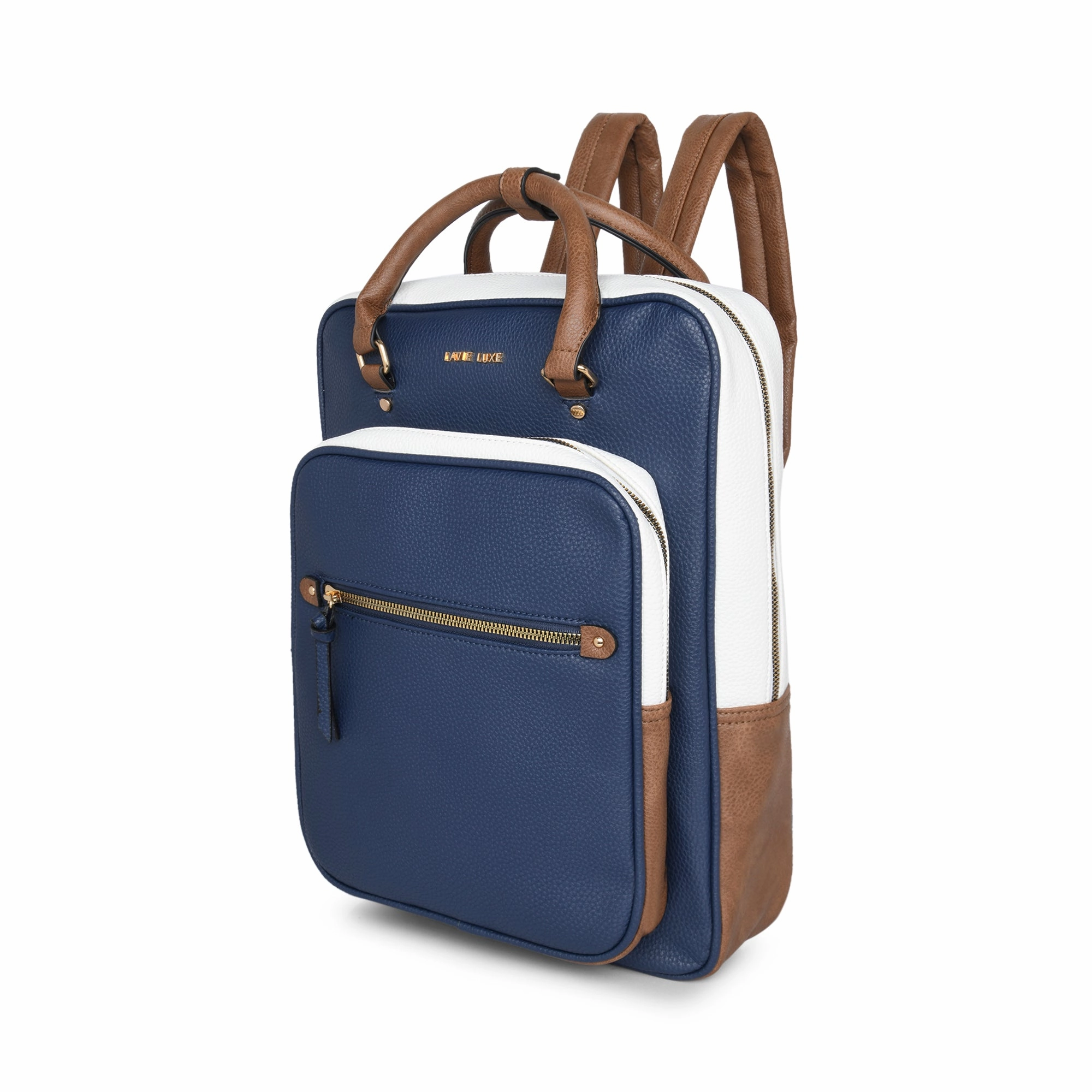 Lavie Luxe Navy Medium Women's Harris Laptop Backpack