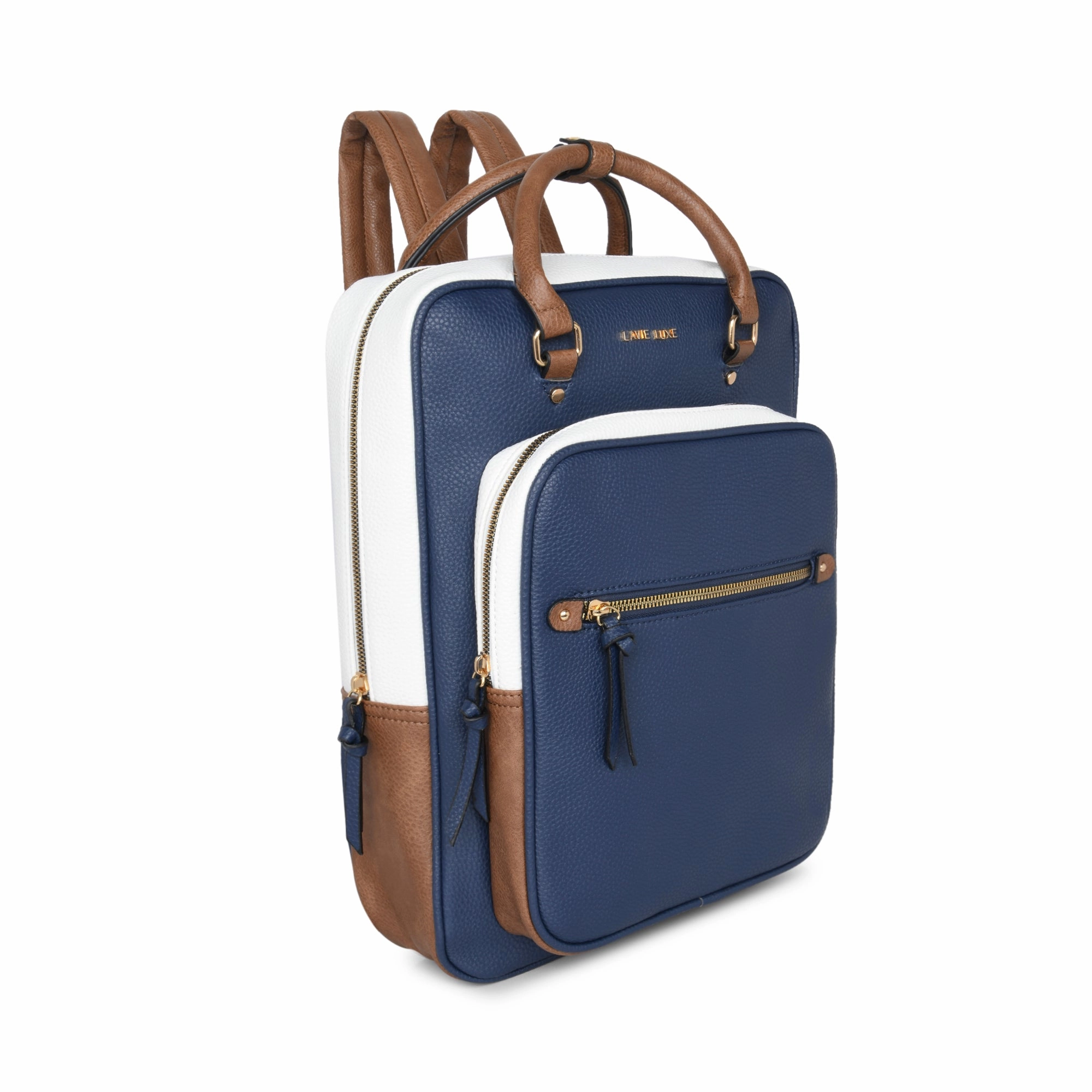 Lavie Luxe Navy Medium Women's Harris Laptop Backpack