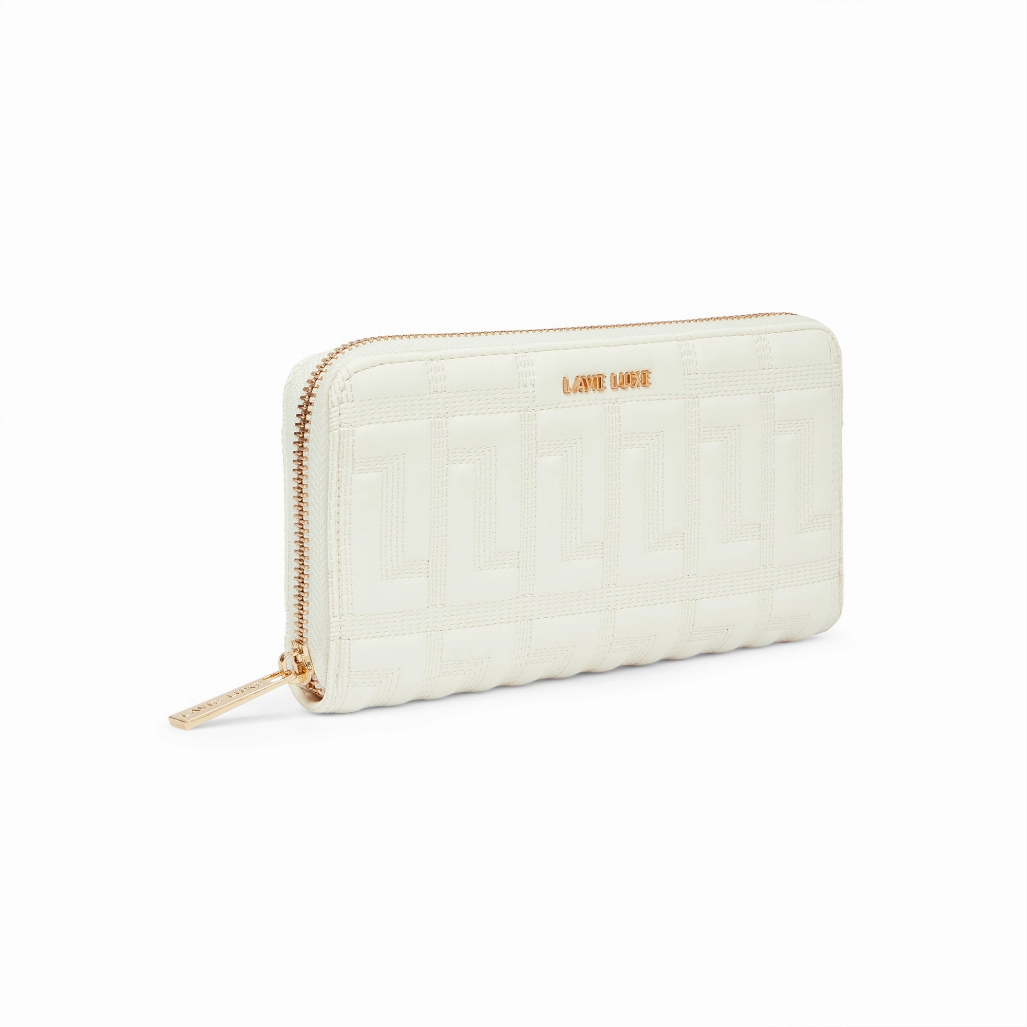 Lavie Luxe Quina White Large Women's Wallet