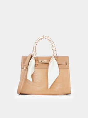 Lavie Luxe Strap 3 Compartment Medium Satchel