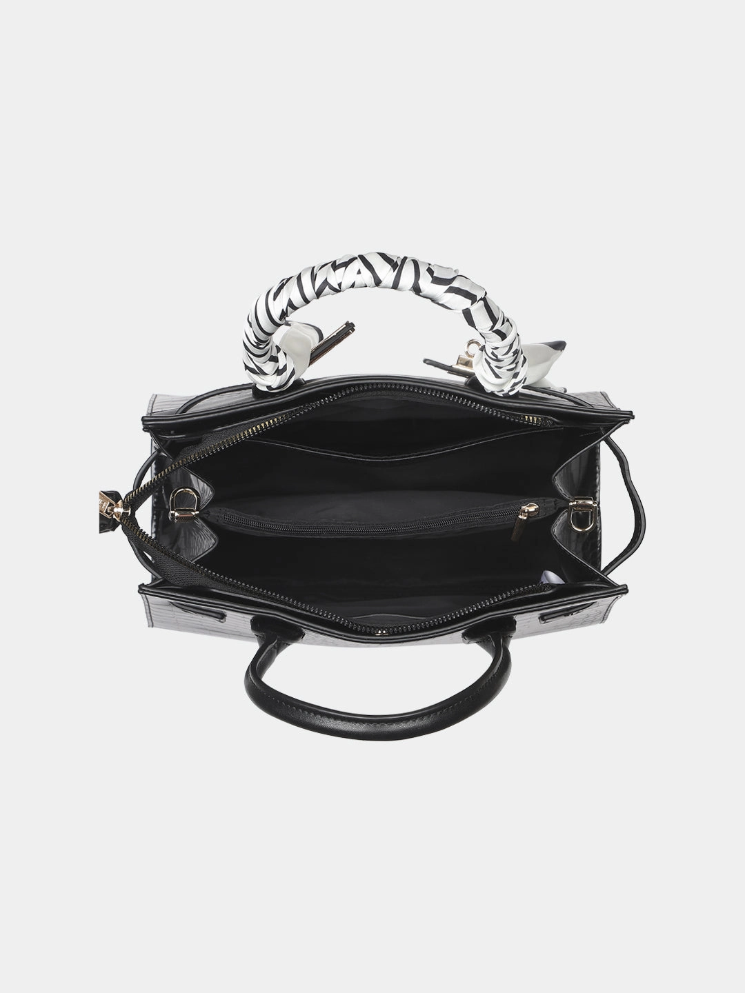 Lavie Luxe Strap 3 Compartment Medium Satchel