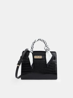 Lavie Luxe Strap 3 Compartment Small Satchel