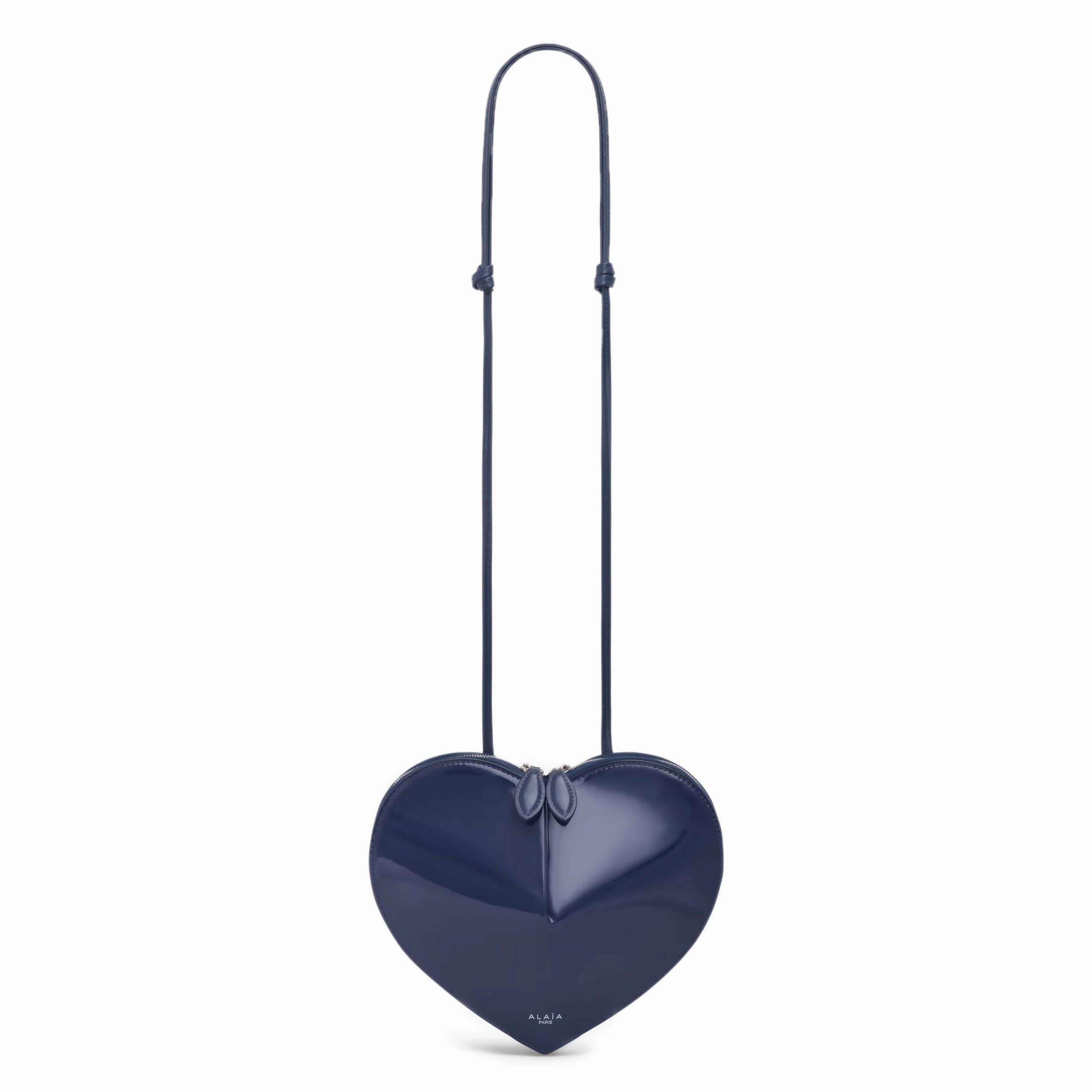 Le Cur Bag Lux Calfskin, Dark Blue Patent