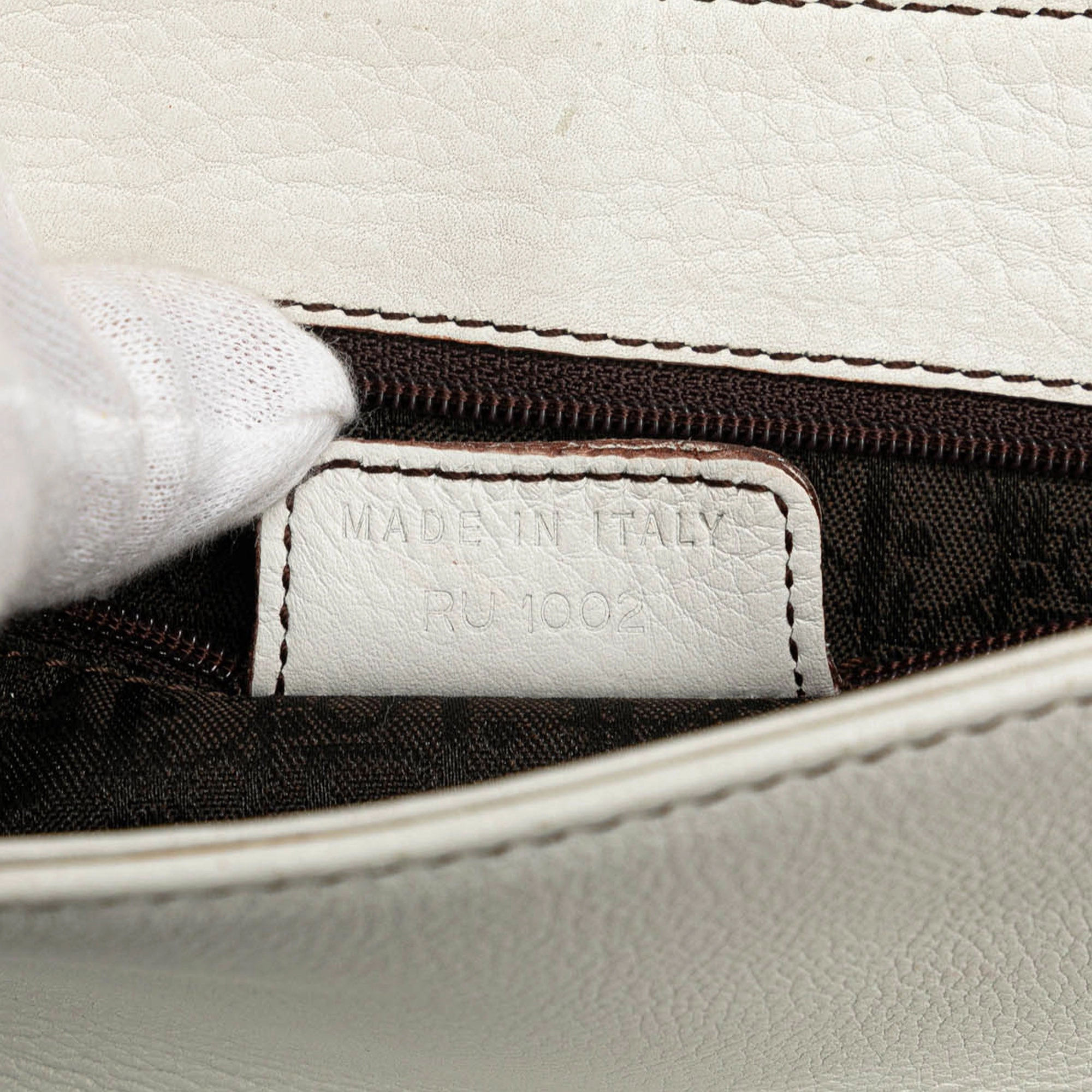 Leather Double Saddle Crossbody
