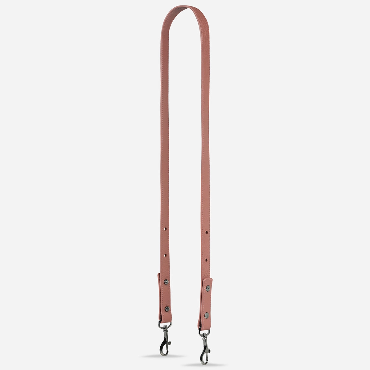 Leather Strap Medium - Dusty Rose
