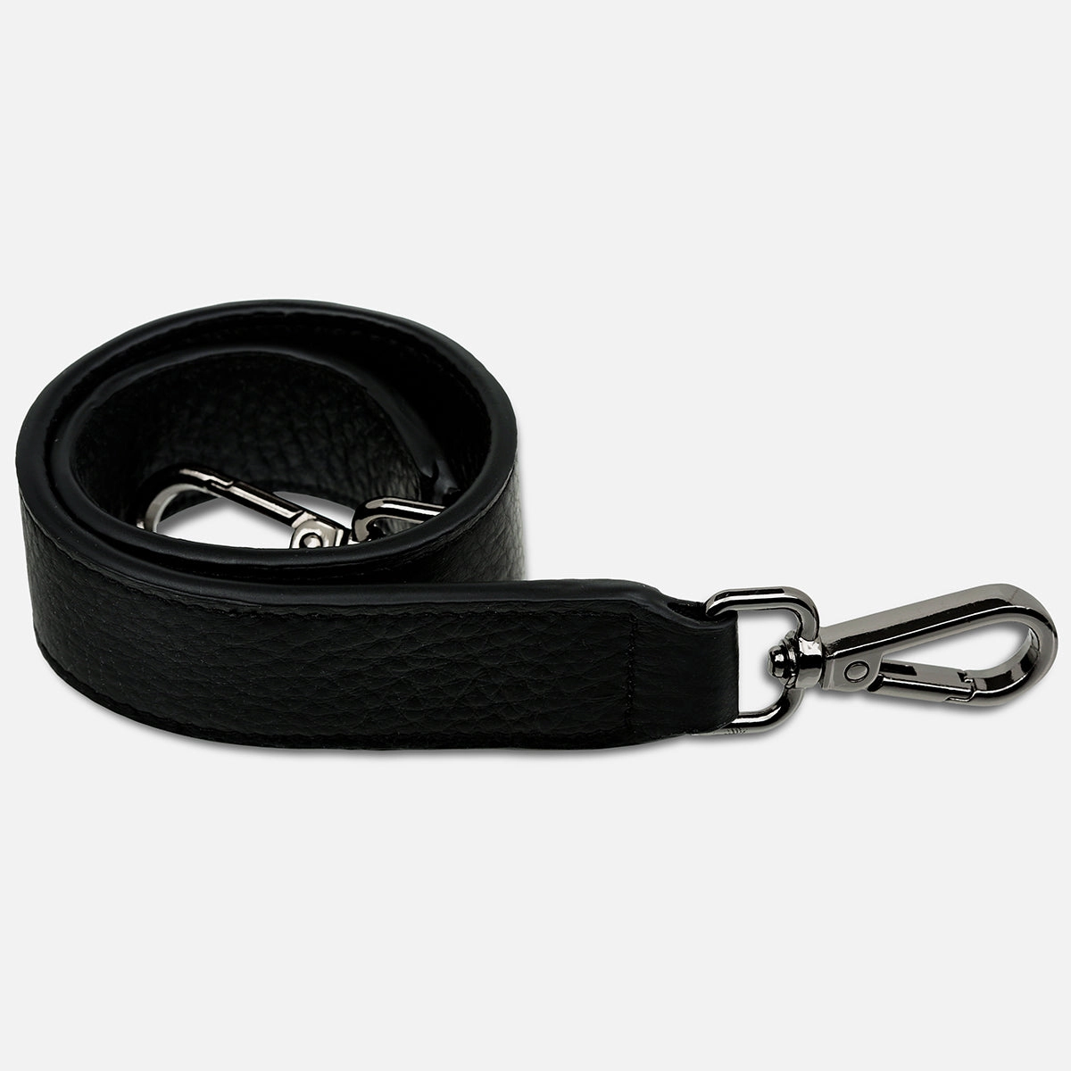 Leather Strap Short - Black