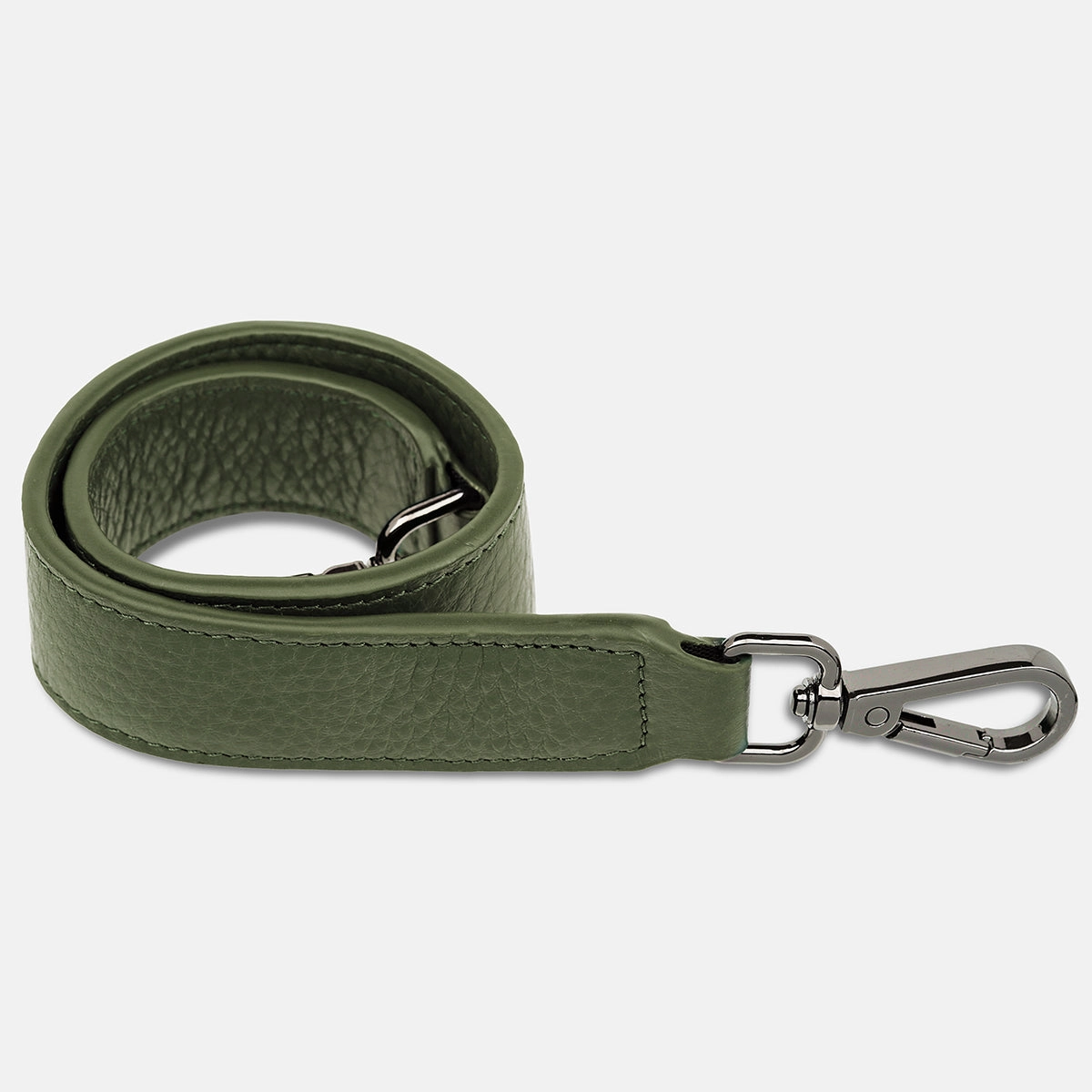 Leather Strap Short - Khaki