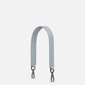 Leather Strap Short - Powder Blue